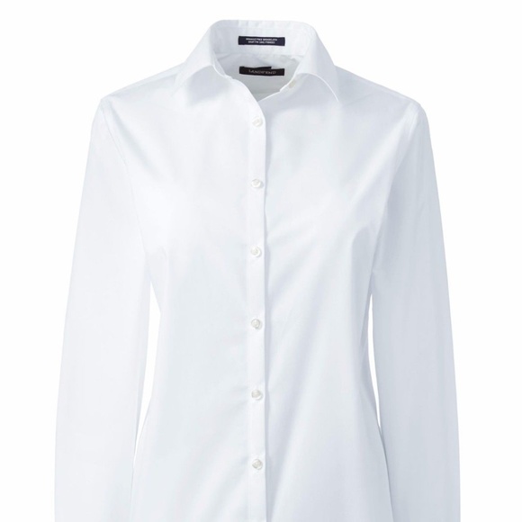 Lands' End Tops - NEW! Lands End Long Sleeve Broadcloth Work Shirt